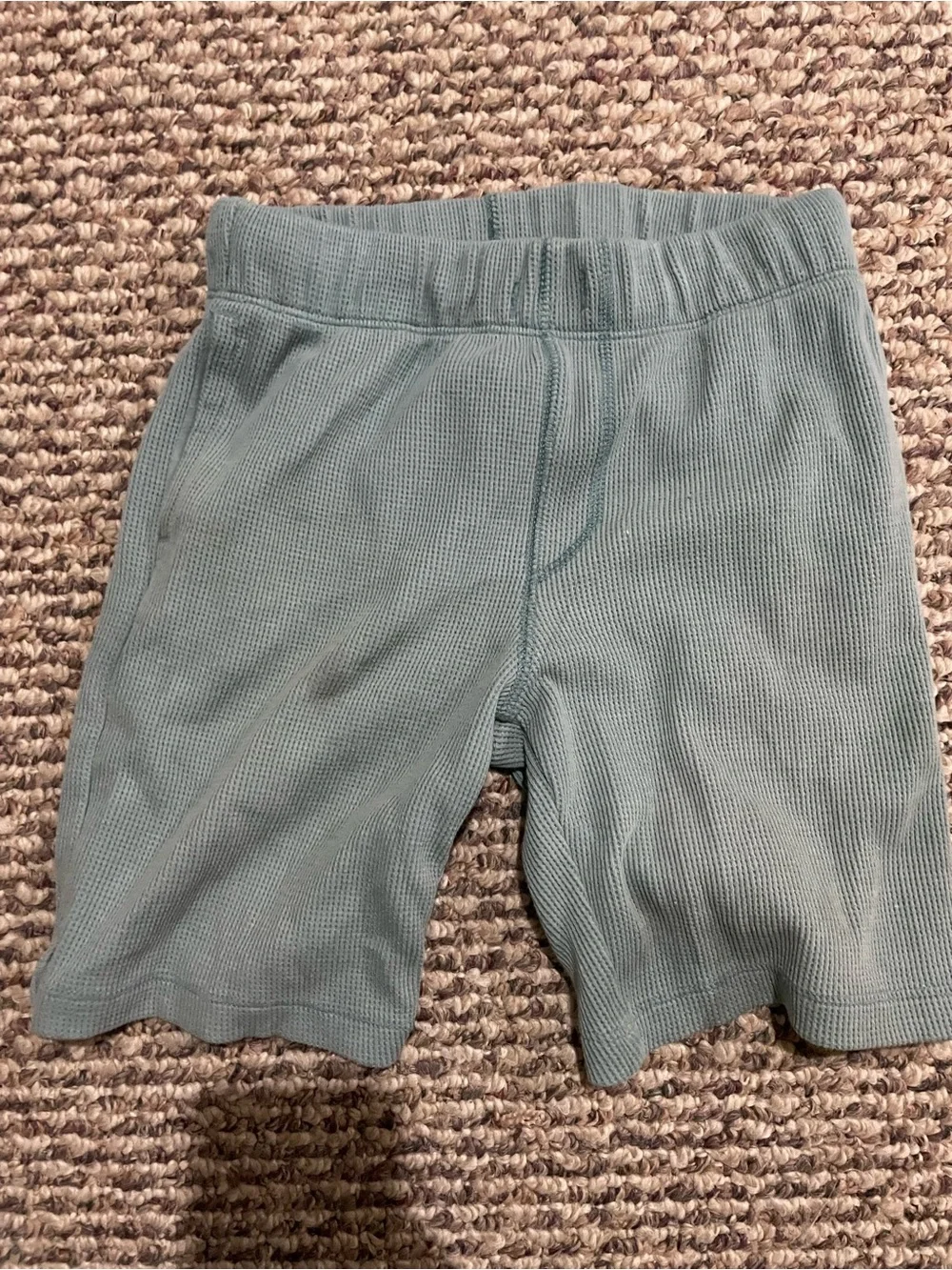 Old Navy Waffle Knit Bike Shorts in Sage